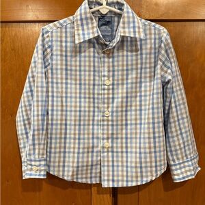 Boy’s Nautical long sleeve dress shirt